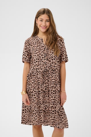 Cream Dress 'CRTiah' in Brown: front