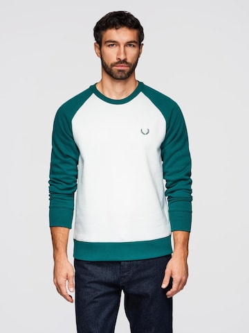 Sweat-shirt Ombre en vert