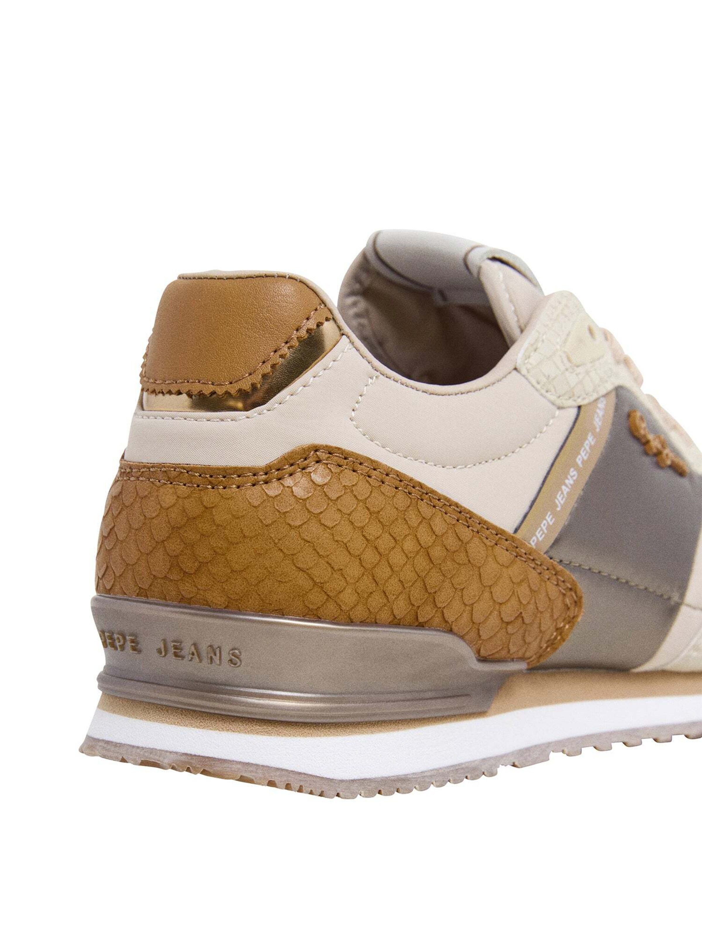 Baskets basses 'London' Pepe Jeans en beige