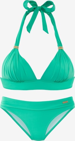 Bikini LASCANA en vert : devant