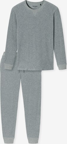 SCHIESSER Pyjama ' Warming Nightwear ' in Grau: predná strana