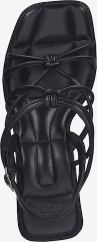 BRONX Strap Sandals in Black