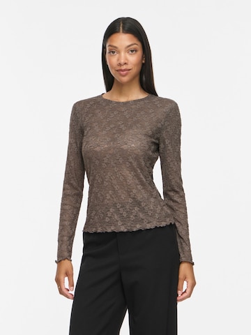 VILA Blouse 'VIFay' in Bruin: voorkant