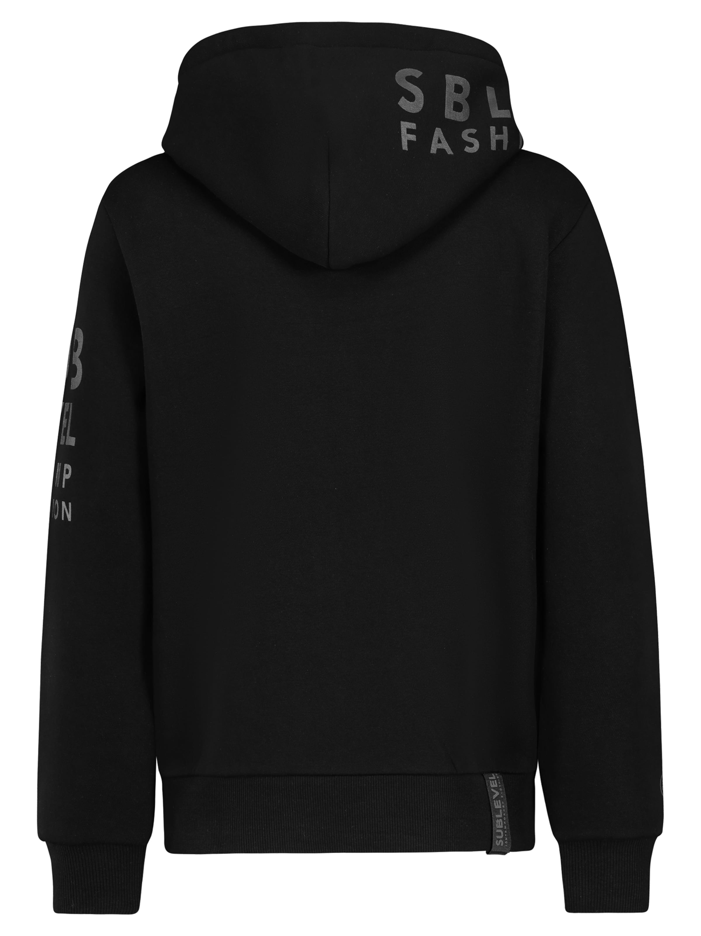 Sublevel Sweatshirt 'NOS:ASMIA' in Black