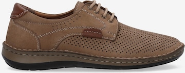 VENEZIA Schnürschuh in Braun: Vorderseite