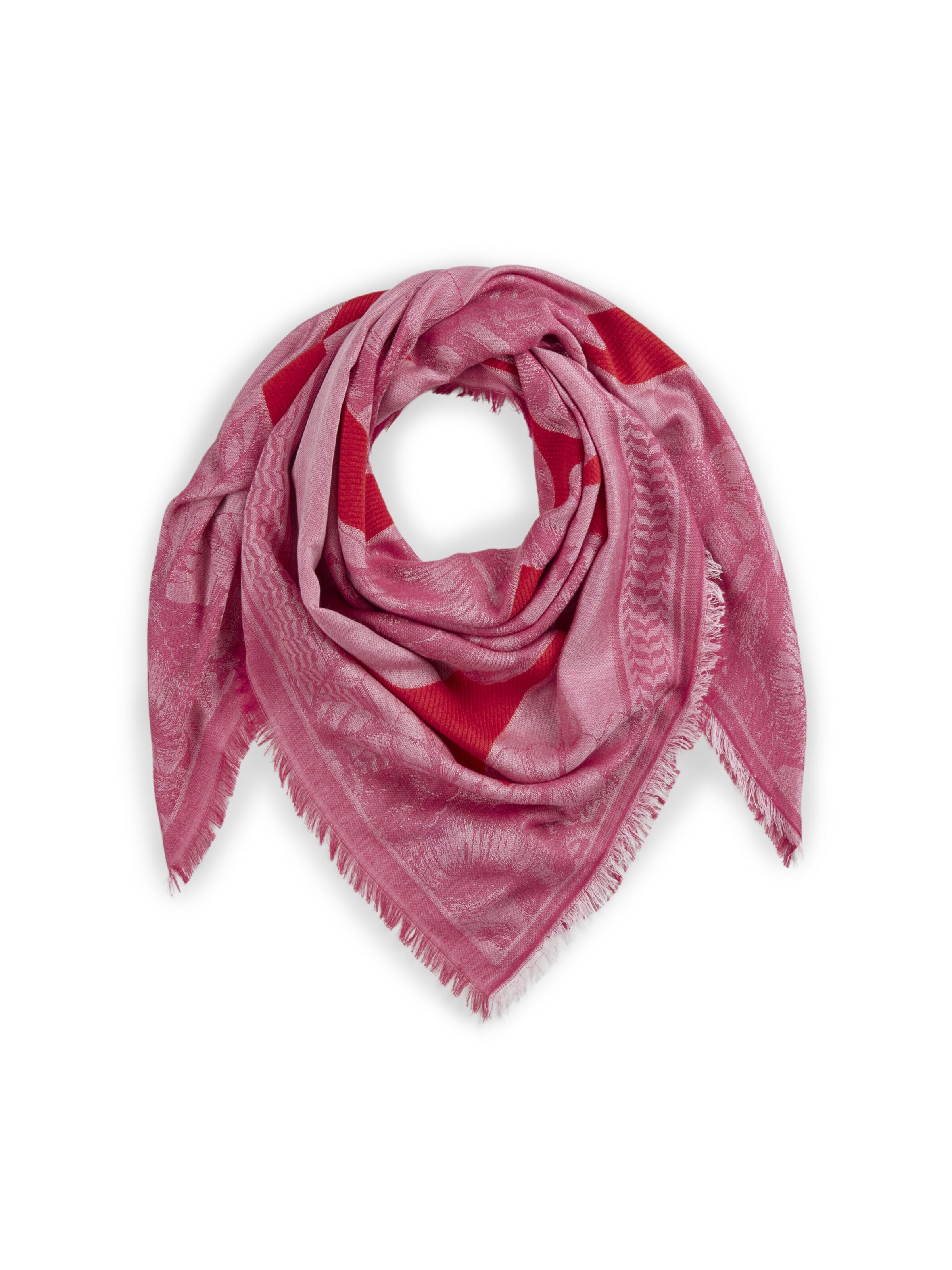 Foulard CODELLO en rose : devant