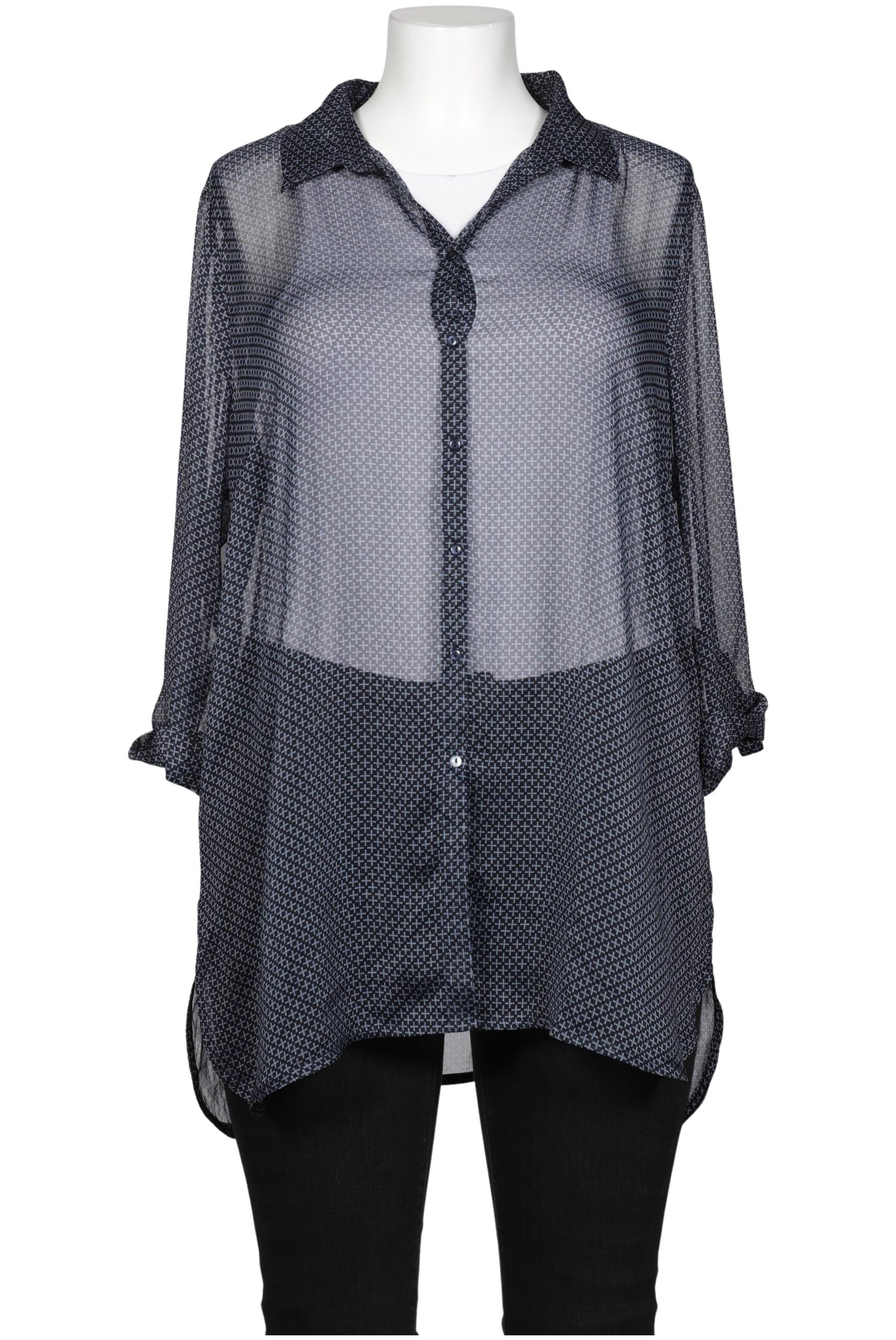 COMMA Blouse & Tunic in XXXL in Blue: front