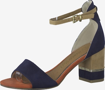 MARCO TOZZI Sandals in Blue: front