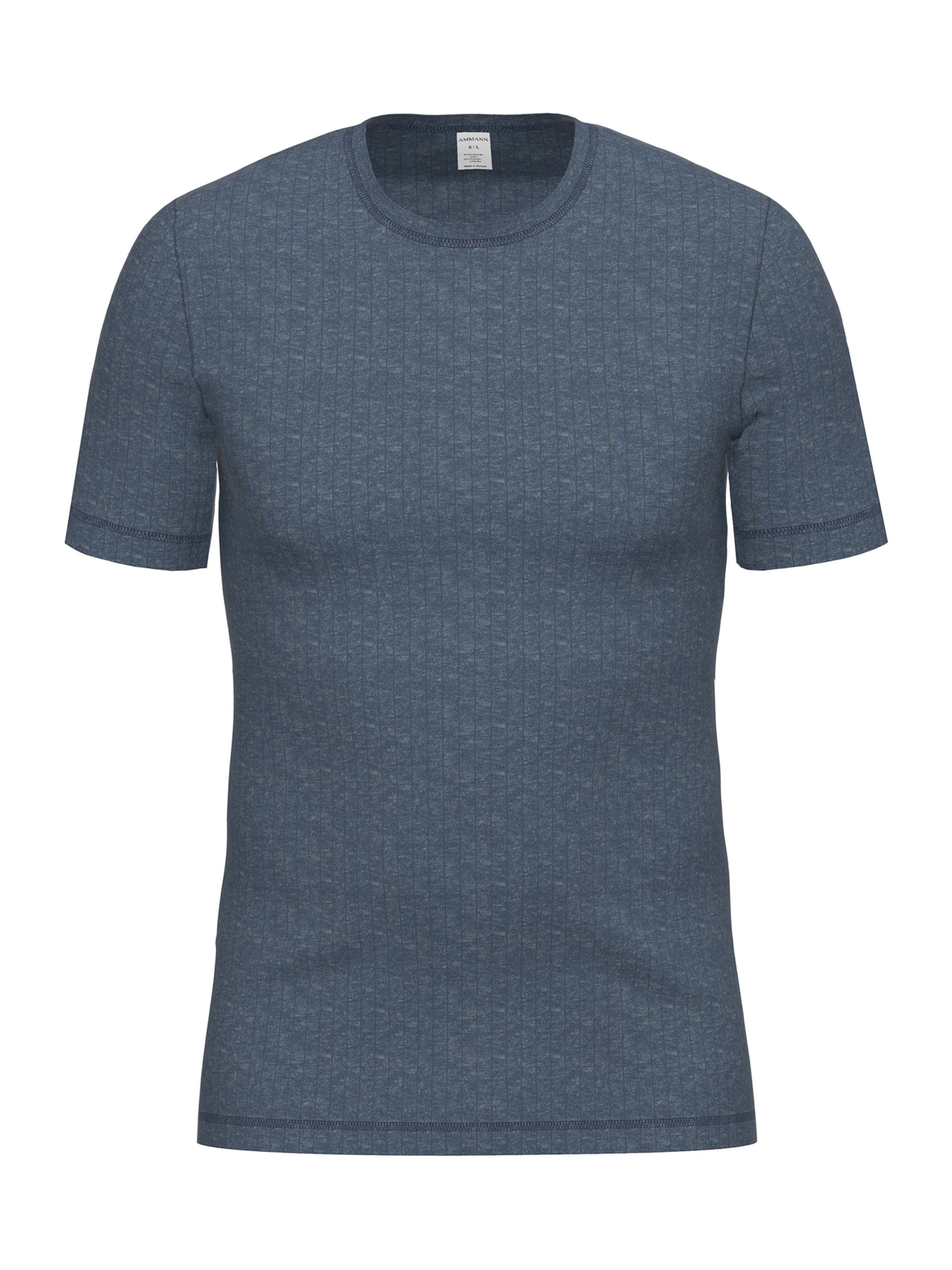 Ammann T-Shirt ' Thermo ' in Blau: Vorderseite