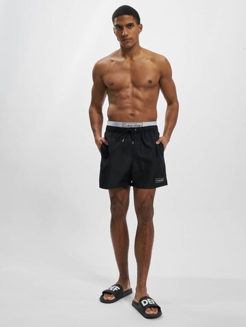 Calvin Klein Swimwear Board Shorts in Black