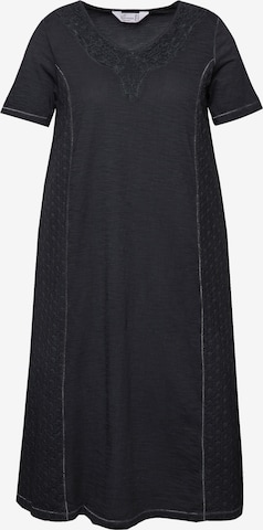 MIAMODA Dress in Grey: front