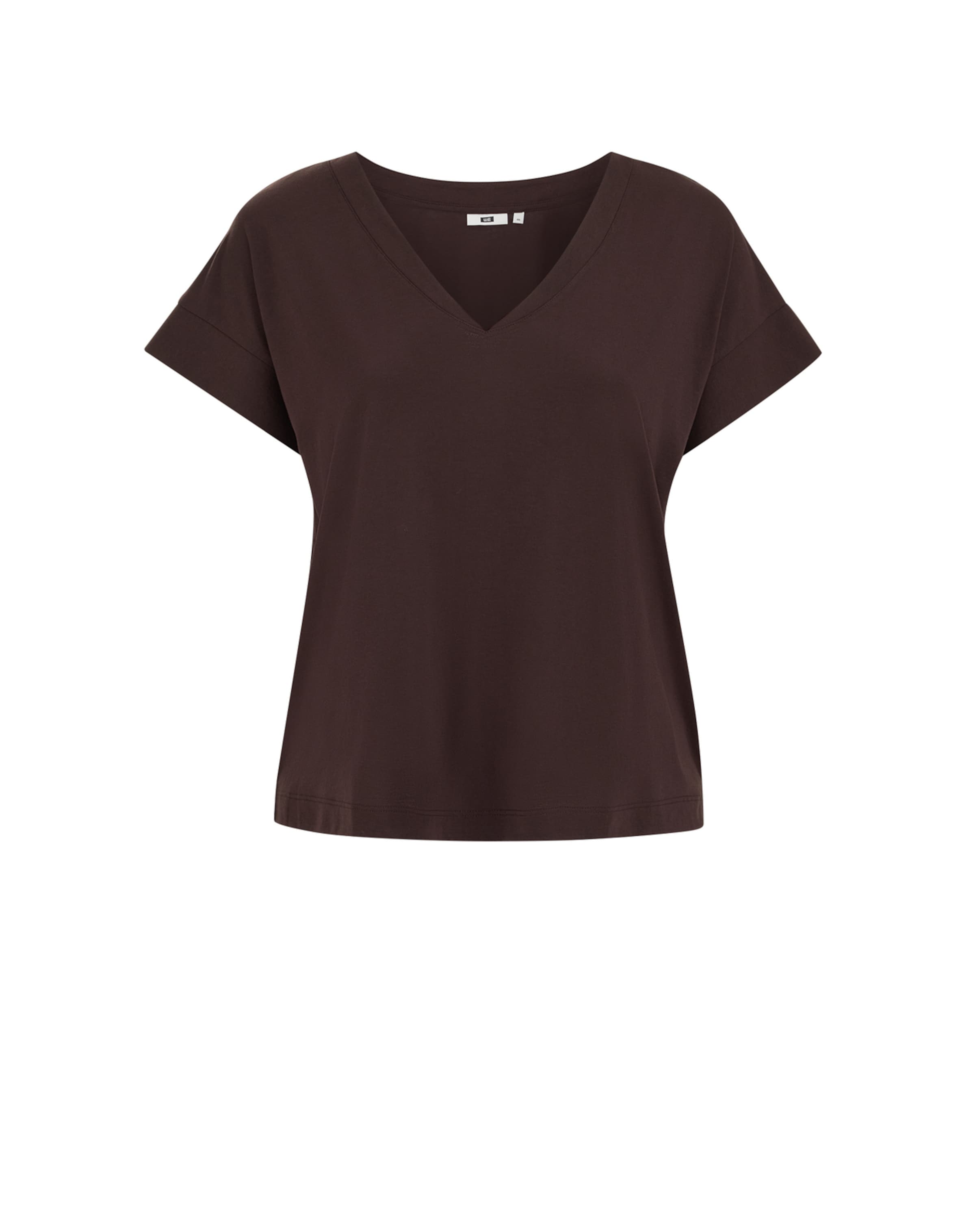 WE Fashion Shirt in Brown: front