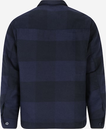 Jack & Jones Plus Tussenjas 'JAX' in Blauw