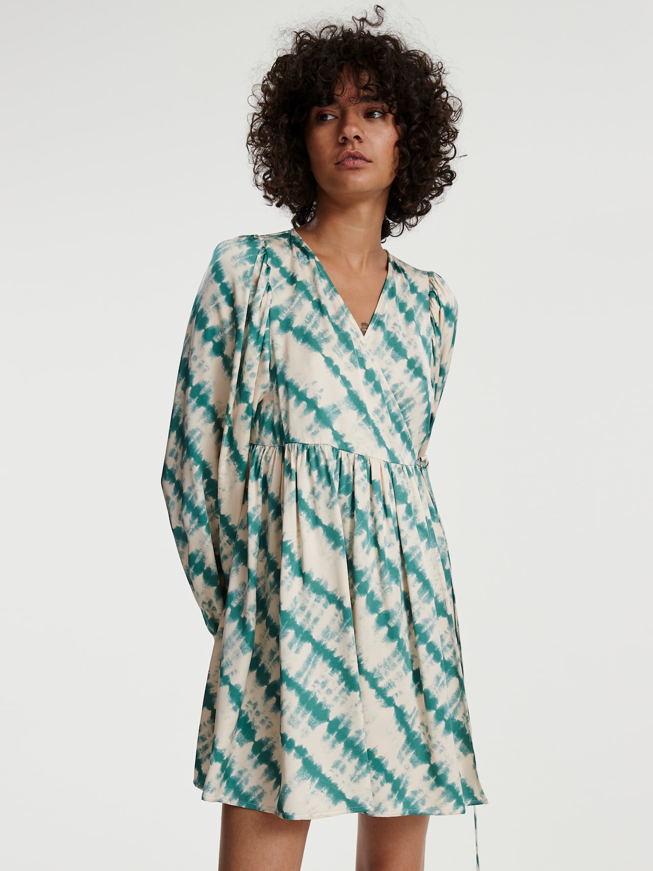 EDITED Produkter Kjole 'Blue' beige