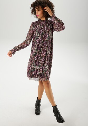 Aniston CASUAL Kleid in Braun
