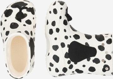 Crocs - Botas de lluvia 'Classic I AM Dalmatian' en blanco