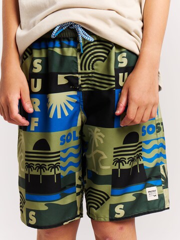 PROTEST Board Shorts 'PRTTonny JR' in Green