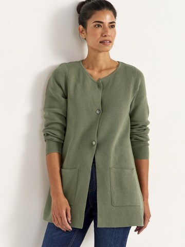 Cellbes of Sweden Knit cardigan in Green: front