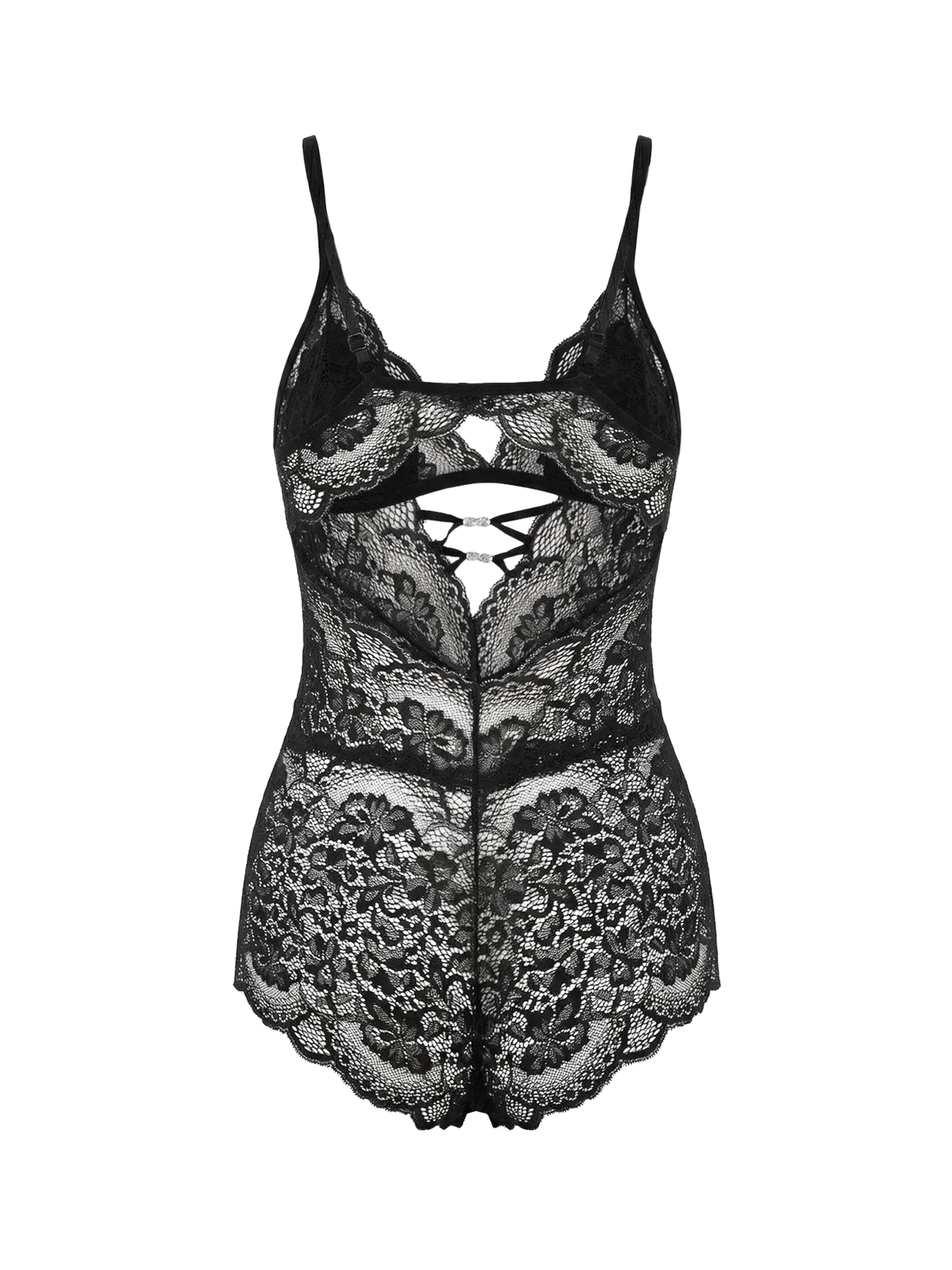 Trendyol Body 'Babydoll' - Čierna