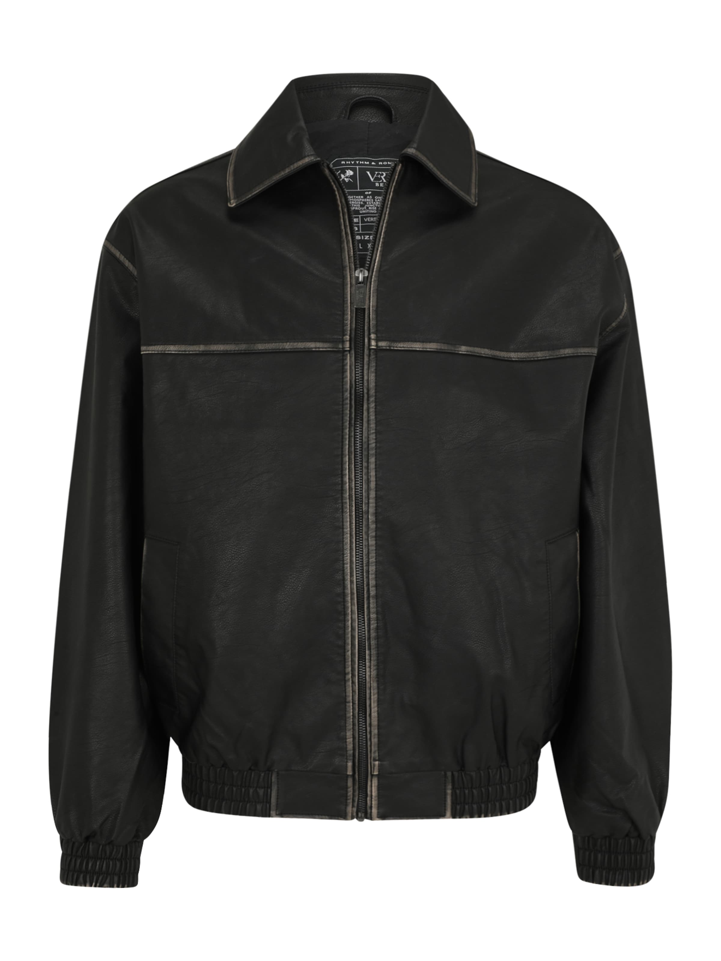 Vertere Berlin Jacke 'Enigma' in Schwarz: Vorderseite