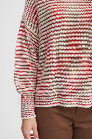 Fransa Sweater 'Lea' in Red