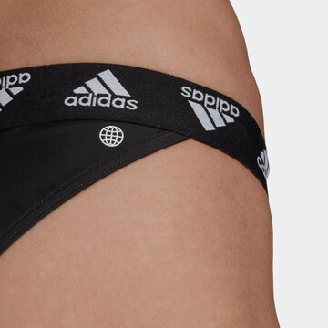 ADIDAS SPORTSWEARTrokutasti Sportski bikini - crna boja