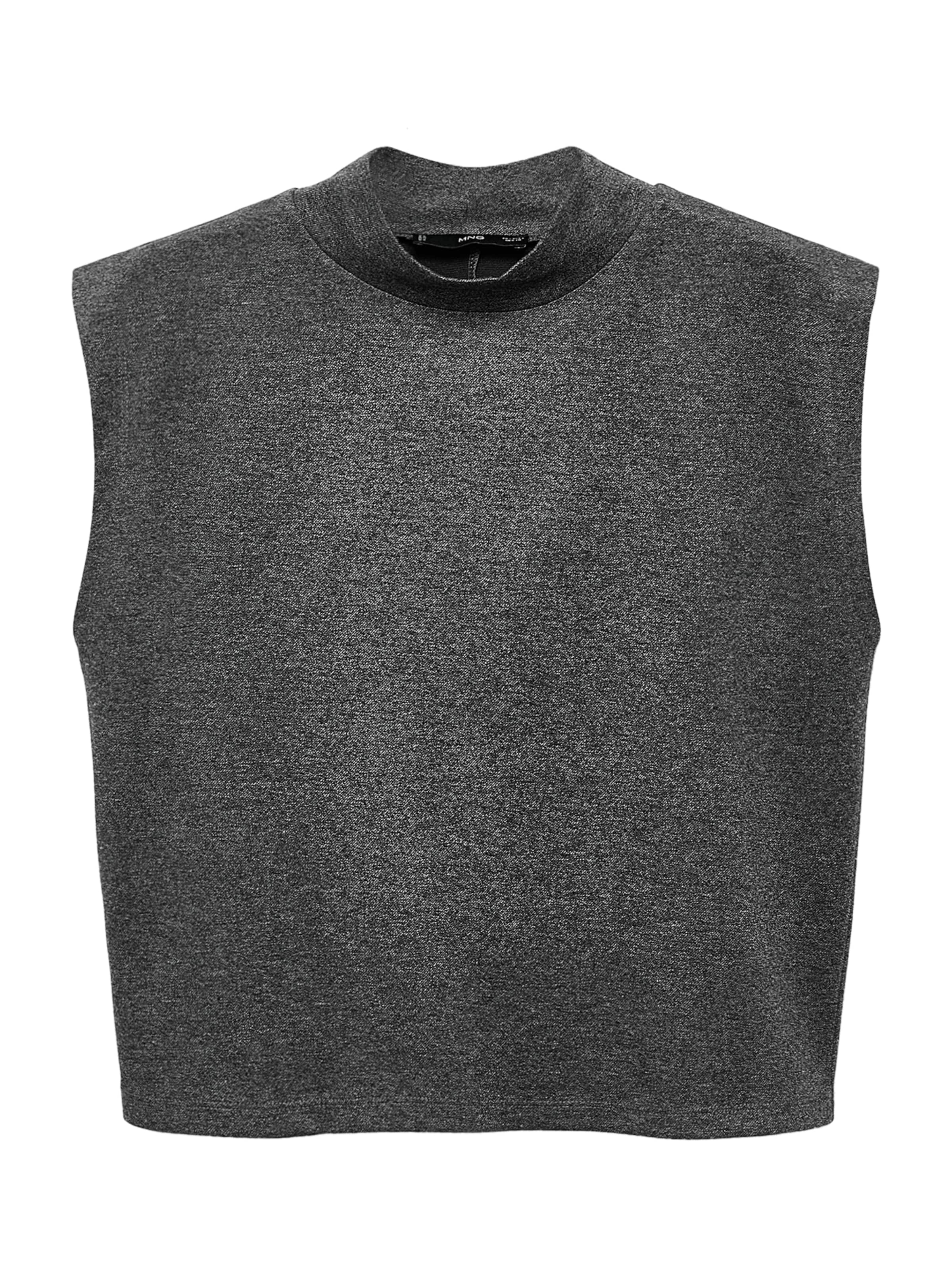 Haut 'CLINTO' MANGO en gris : devant