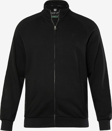 JAY-PI Sweat jacket in Black: front