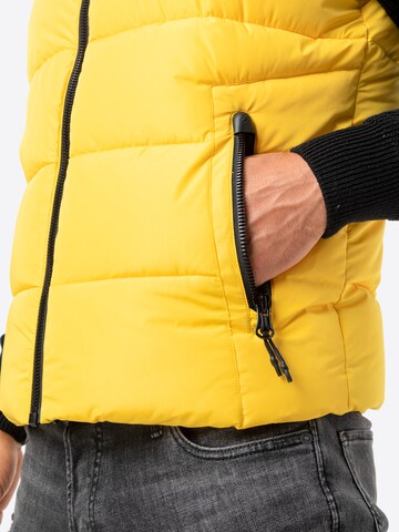 Gilet Superdry en jaune