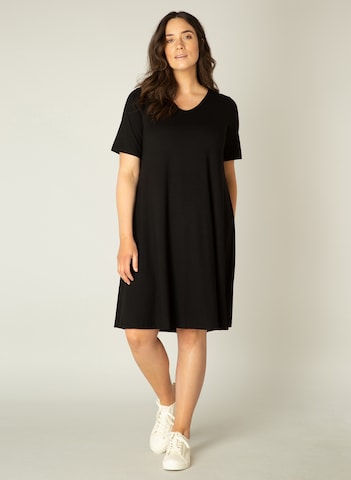 BASE LEVEL CURVY Dress 'Abernathy' in Black