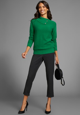 DELMAO Pullover in Grün