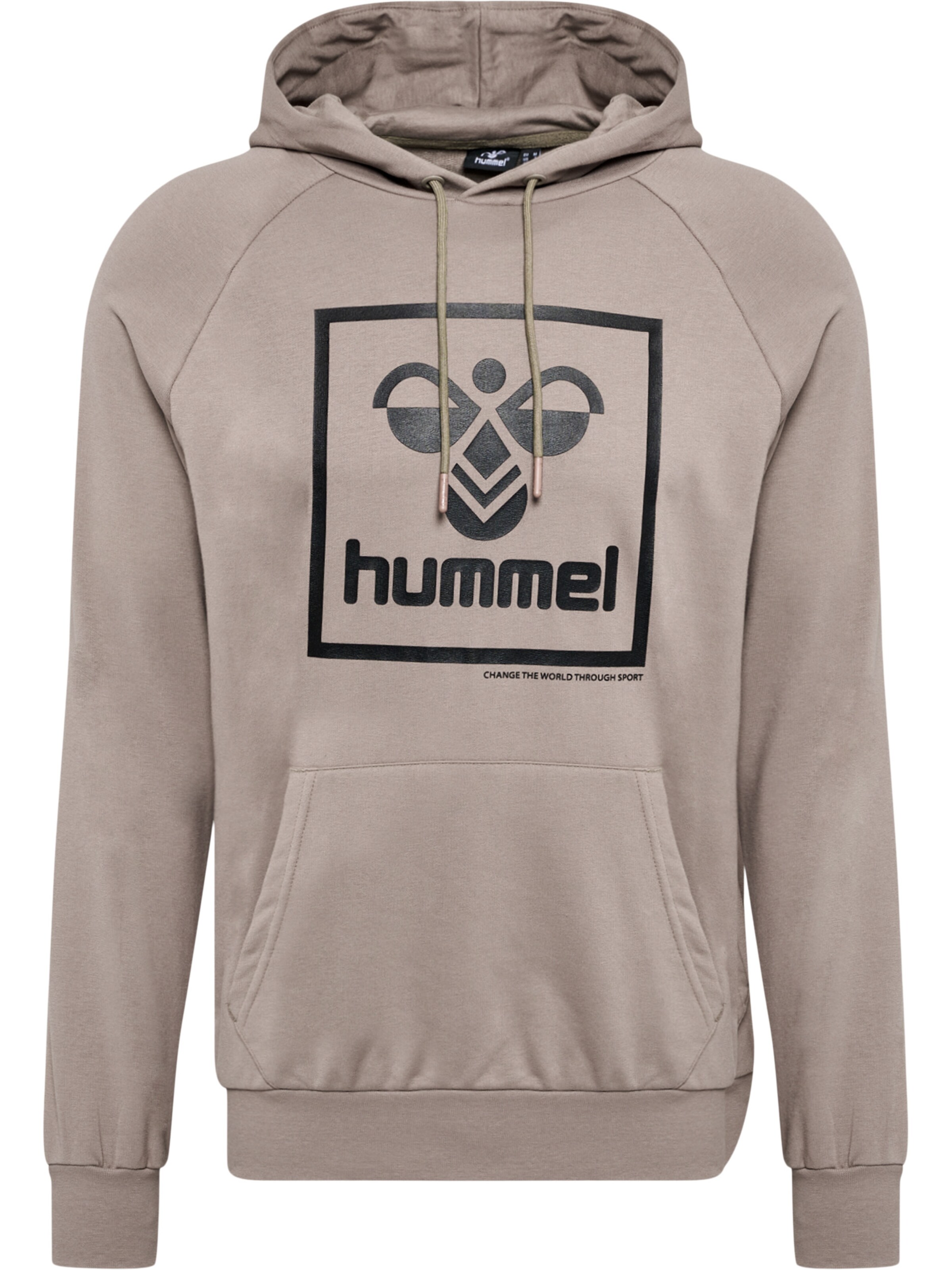 Hummel Sweatshirt in Grijs: voorkant