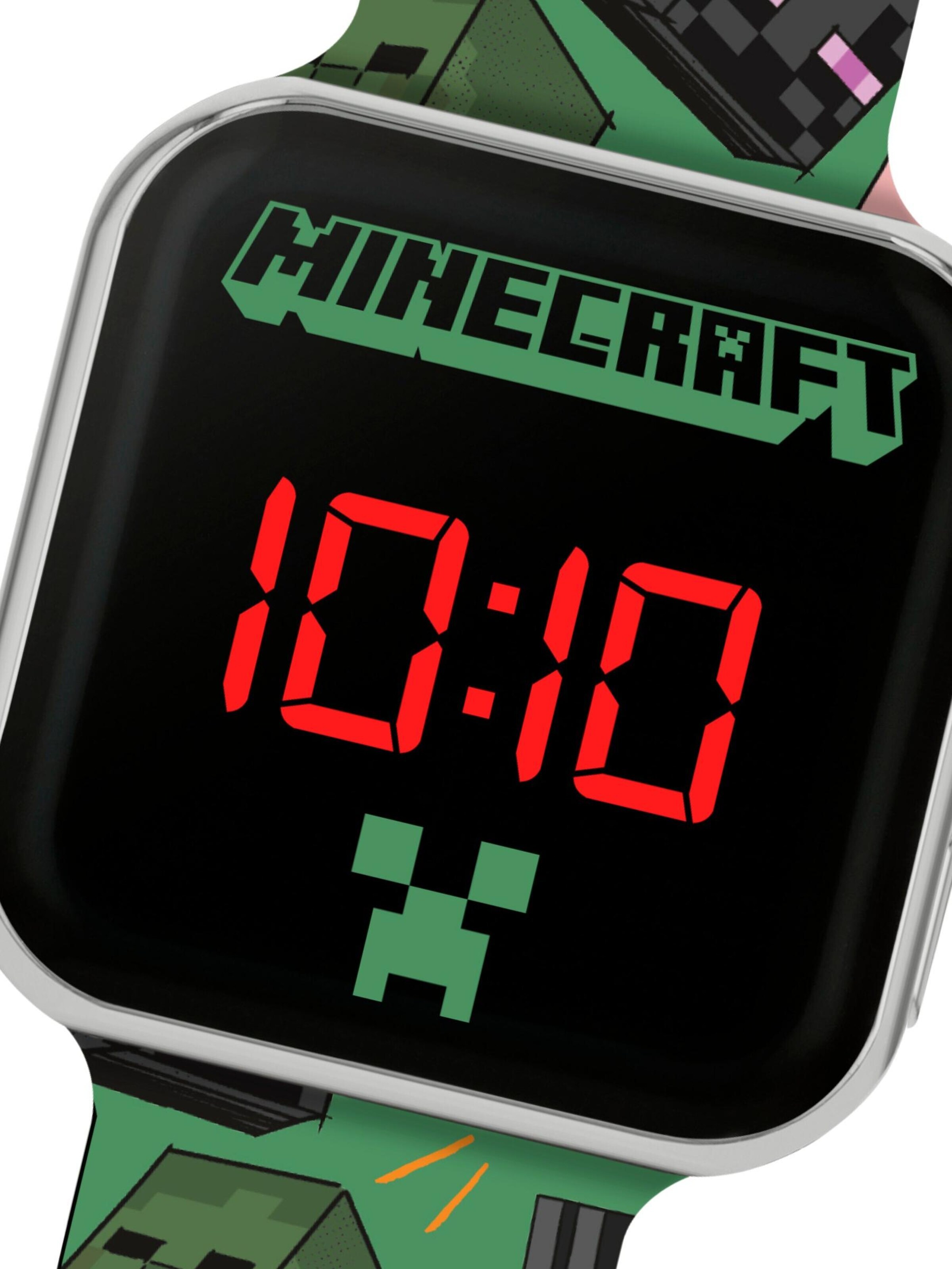 DISNEY Watch 'Minecraft LED' in Green