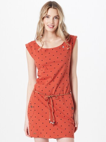 Ragwear - Vestido 'TAG' em vermelho: frente