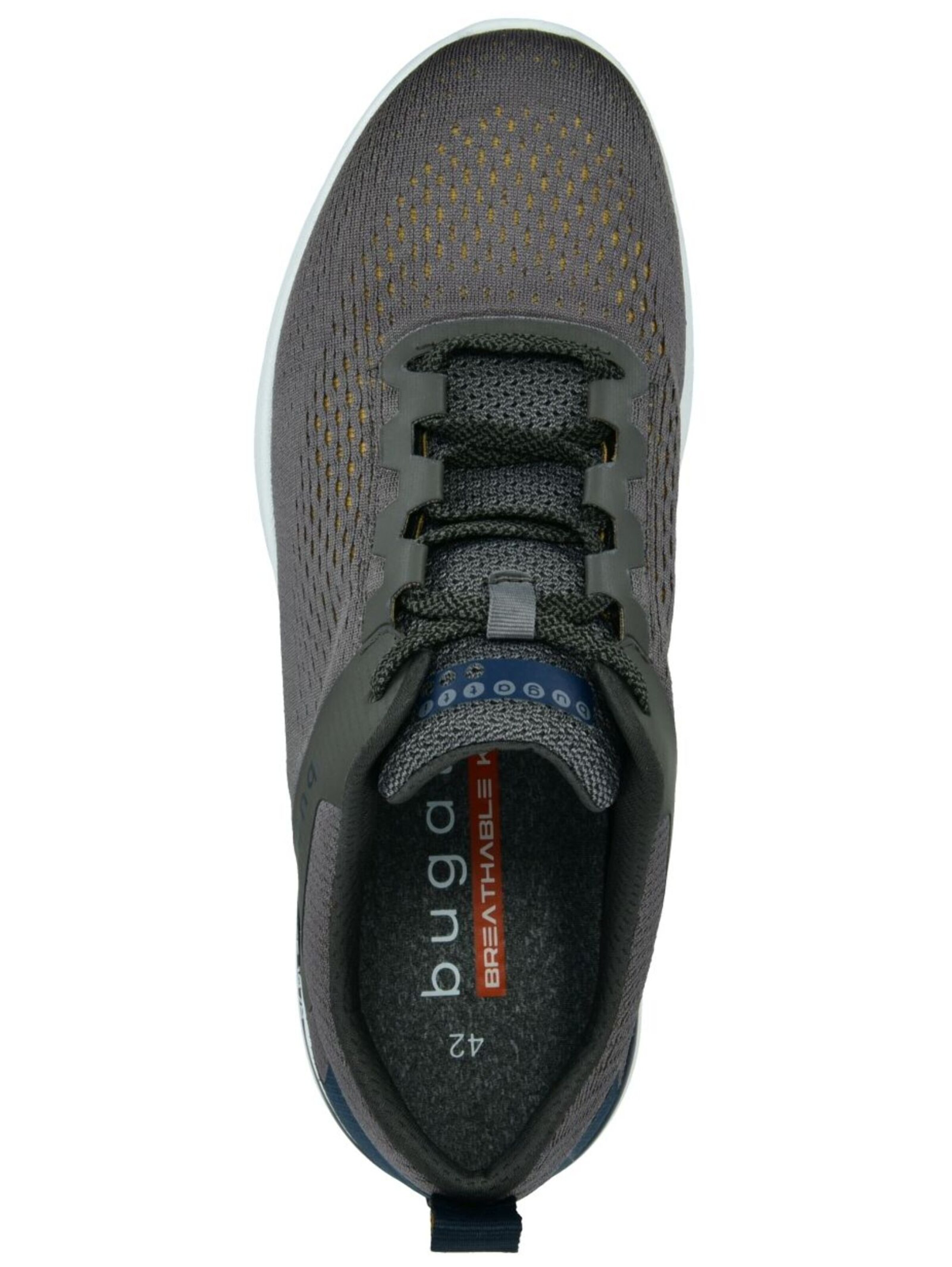 Baskets basses bugatti en gris