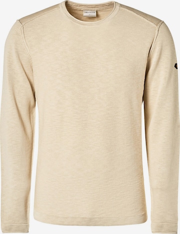 No Excess Sweater in Beige: front