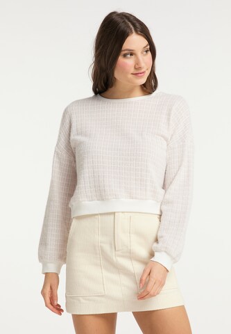 MYMO Sweater in White: front