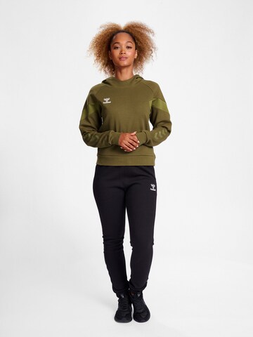 Hummel Athletic Sweatshirt 'TRAVEL' in Green