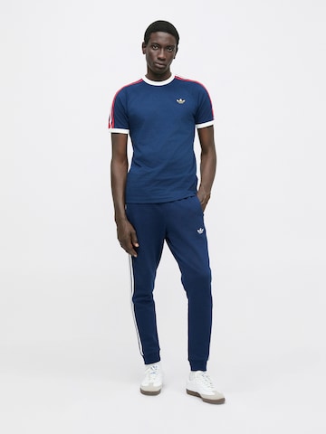 Effilé Pantalon ADIDAS ORIGINALS en bleu