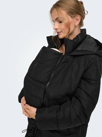 Only Maternity Winterjacke 'OLMClair' in Schwarz