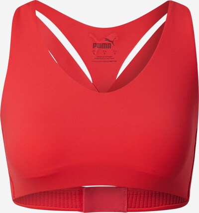 Sutien sport PUMA pe roșu orange, Vizualizare produs