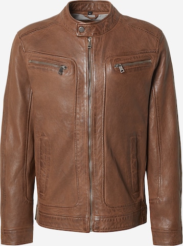 Mauritius Демисезонная куртка 'Roley' в Коричневый: спереди