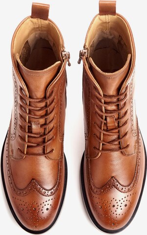 LLOYD Lace-Up Ankle Boots in Brown