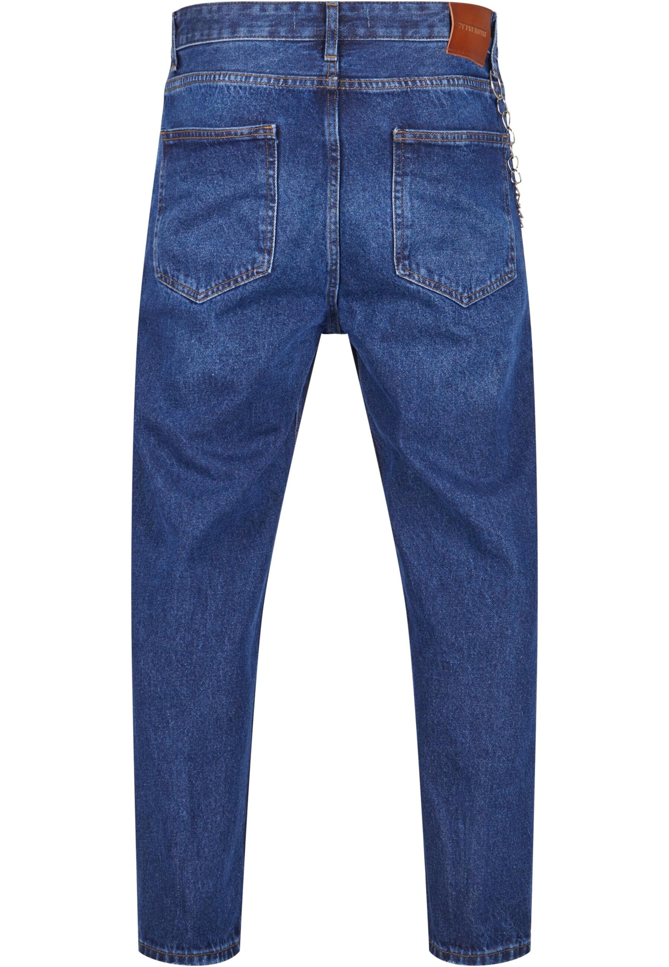 2Y Premium Regular Jeans in Blau