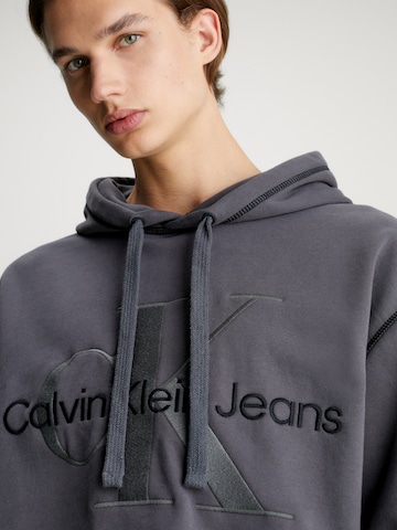 Calvin Klein Jeans Mikina - Sivá