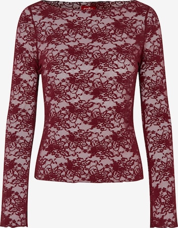 Haut ' Lettiecras ' Crās en rouge : devant