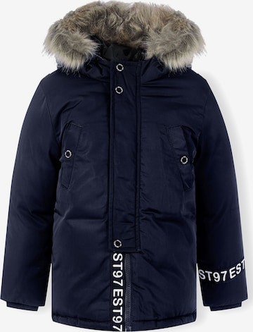 MINOTI Zimska jakna | modra barva: sprednja stran