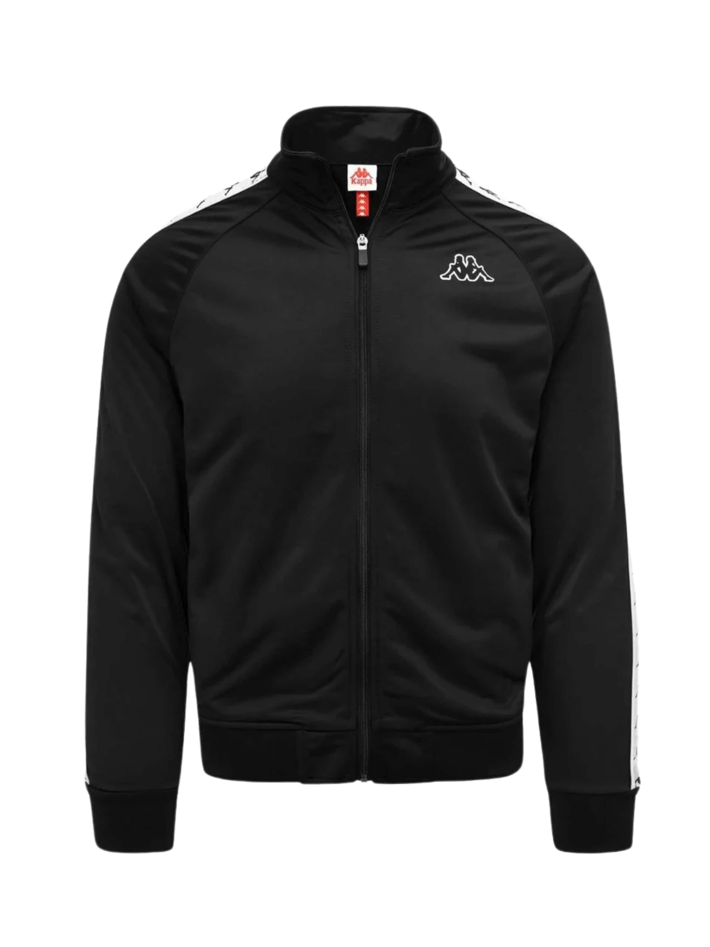 KAPPA Sweater ' KMBanda ' in Black: front