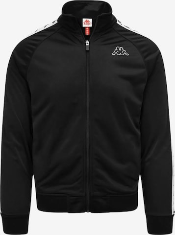 KAPPA Sweater ' KMBanda ' in Black: front