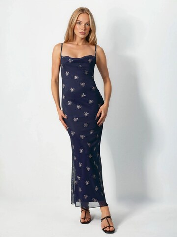 Hiccup Dress in Blue: front